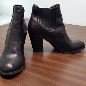 Call it Spring Size 8.5 Black High Heel Boots